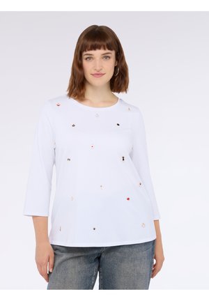 CON CHARMS - Langarmshirt - bianco
