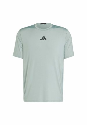 adidas Performance Sports T-shirt - silver green