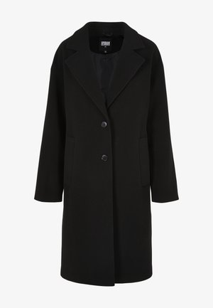 Urban Classics LONG - Klasikinis paltas - black