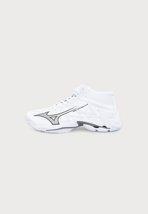 Mizuno, WAVE LIGHTNING ELITE UNISEX - Обувки за волейбол - white/ultimate gray/black