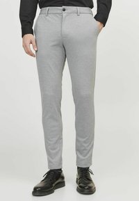 Jack & Jones - JPSTMARCO  - Chinos - grey melange Miniatyrbild 1