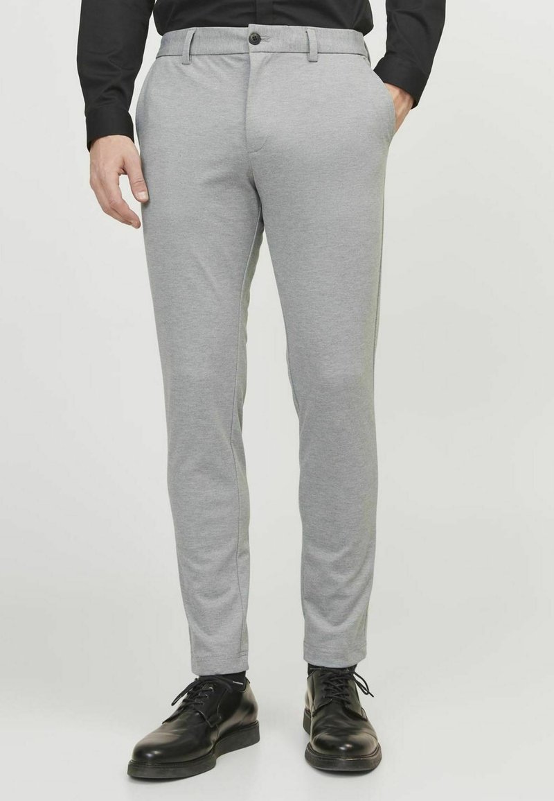 Jack & Jones JPSTMARCO JJCOOPER - Pantalones chinos - grey melange