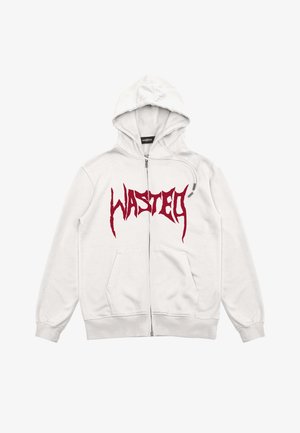 Sweater met rits - off-white