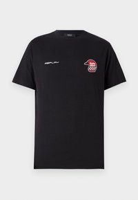 Replay SHORT SLEEVE GRAPHIC - Print T-shirt - black