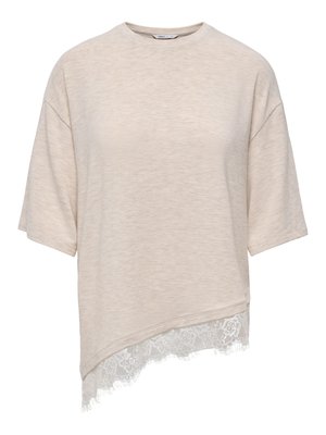ONLY, T-SHIRT ONLGLAMOUR T-SHIRT - T-shirts print - oatmeal