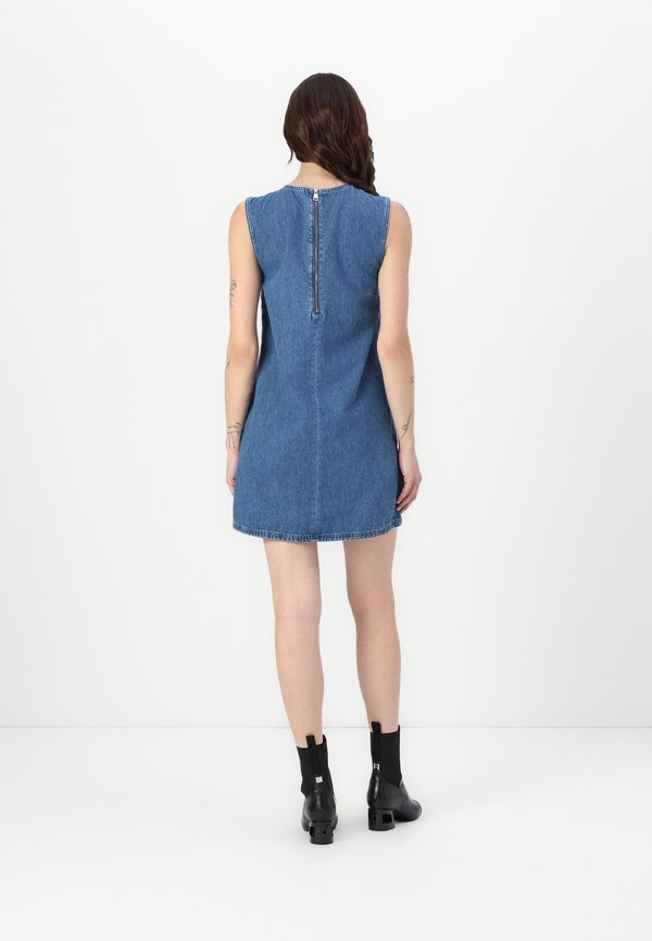 IKON DUO DRESS - Denim dress3