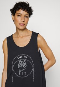 Nike Performance DRY FIT - Top - black/white