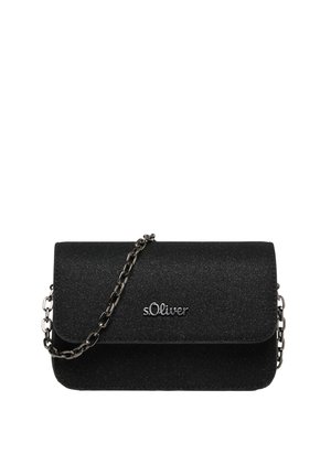 IN SCHIMMERNDER OPTIK - Schoudertas - schwarz