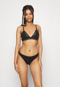 Anna Field - IRIS 5PP THONG - String - black Miniatuurafbeelding 1