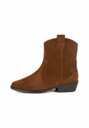 Cowboy-/Bikerlaarsjes - caramel