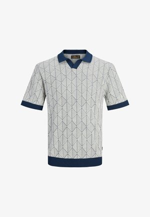 Jack & Jones PREMIUM, Knitted Knitted - Poloshirt - pageant blue