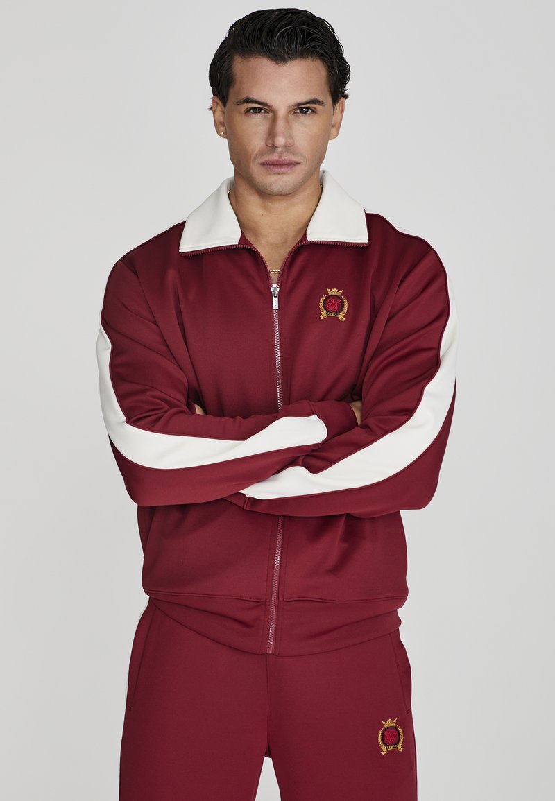 SIKSILK CREST - Træningsjakke - burgundy