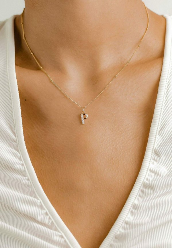 LETTER - Halskette - goldfarben