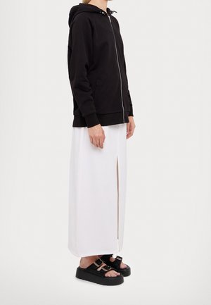 Sudadera con cremallera - black