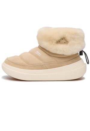 FAMI MID SHEARLING - Stivaletti - beige
