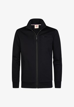 Petrol Industries, FRENCH TERRY ZIP SWEATSHIRT MILLCORE - Sudadera con cremallera - deep black