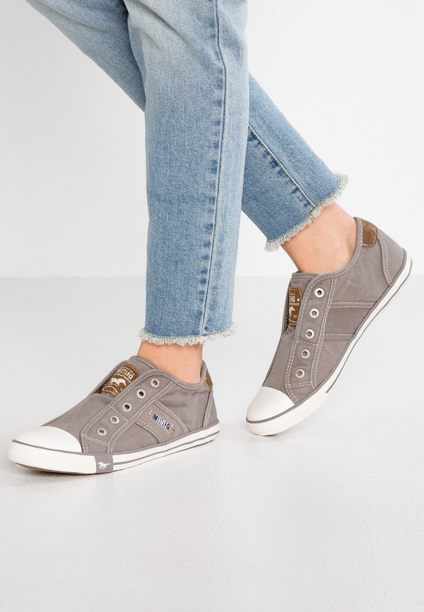 Sneaker low - silbergrau