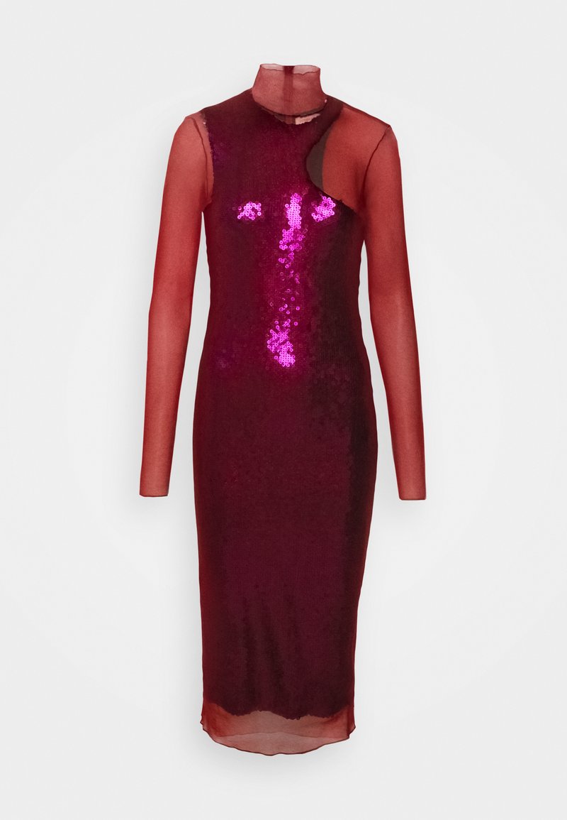 Victoria Beckham Cocktailjurk rood