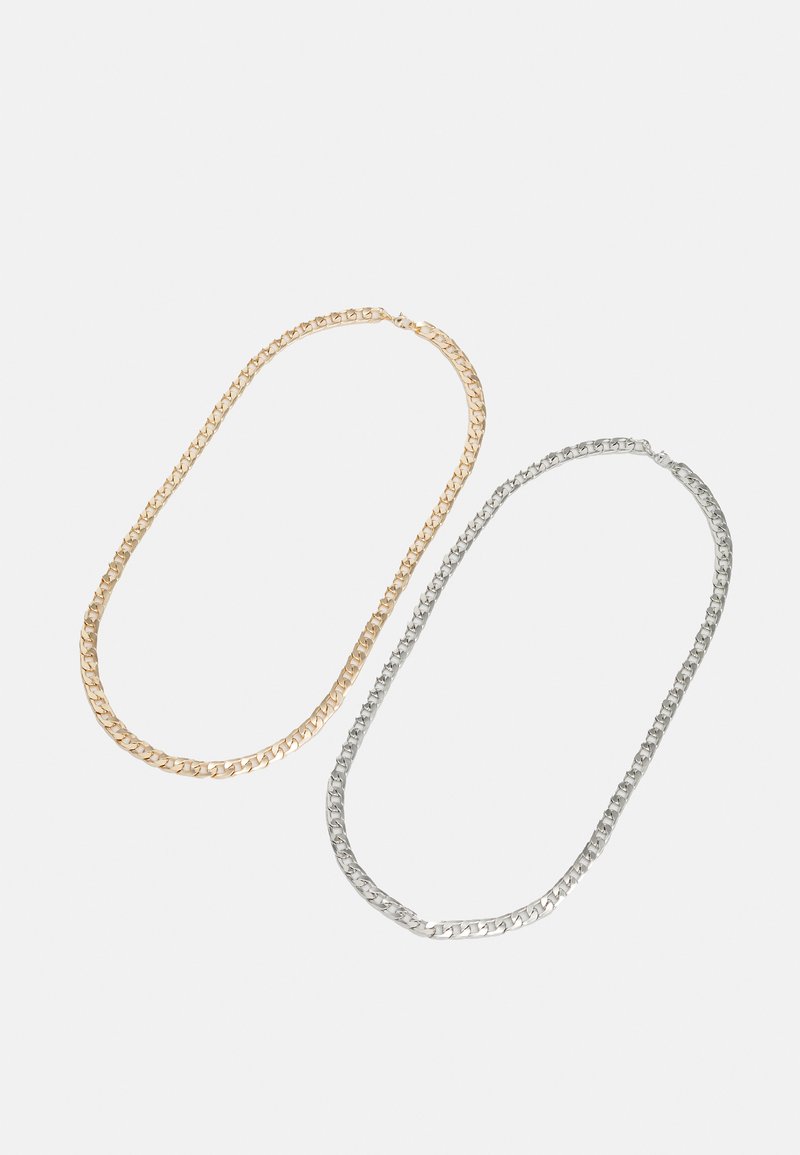 River Island 2 PACK Ketting goldcoloured/silvercoloured