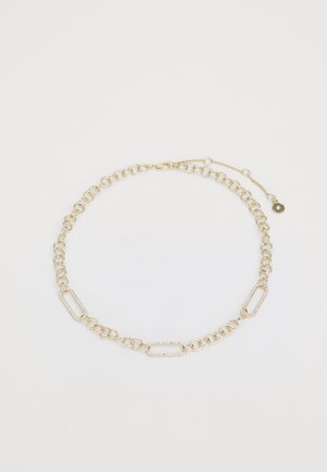 PAVE LINK FRONTAL - Necklace - gold-coloured