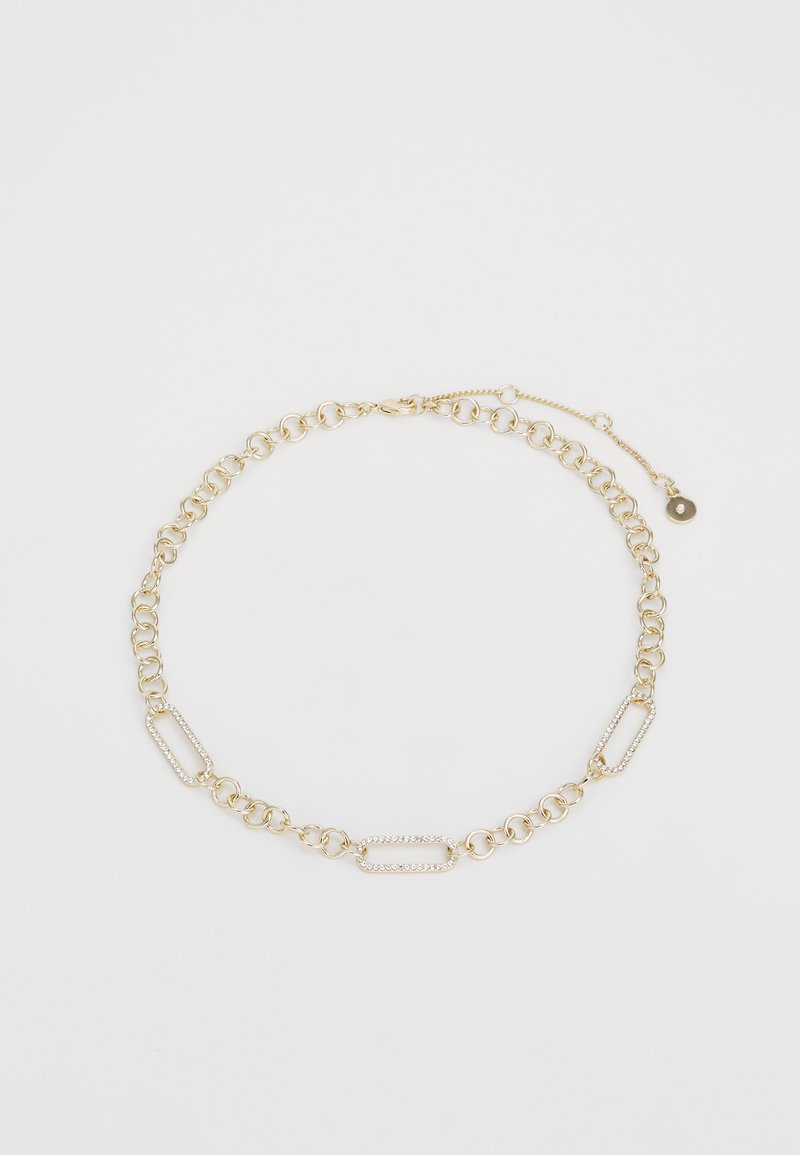DKNY PAVE LINK FRONTAL - Kaelakee - gold-coloured