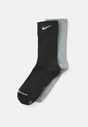 EVERYDAY CREW UNISEX 2 PACK - Sportssokker - dark smoke grey/light smoke grey/vast grey