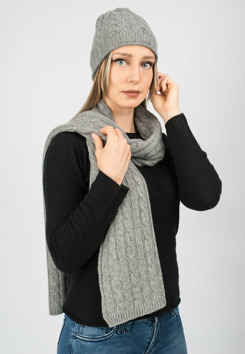 Dalle Piane Cashmere Čepice - grigio