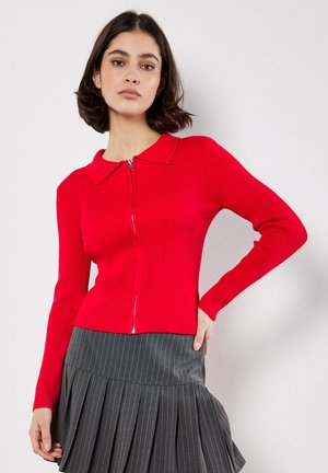 Cardigan - red