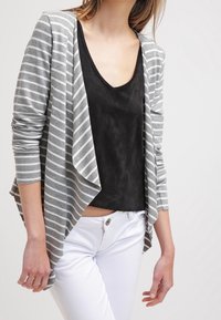 ONLY Felpa con zip - light-blue denim