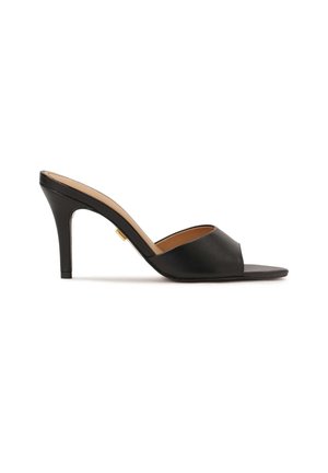 KIMBERLEY - Heeled mules - black