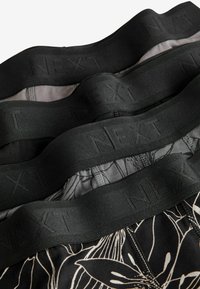 Next PATTERN FOUR PACK - Bokserit - blacl white floral print