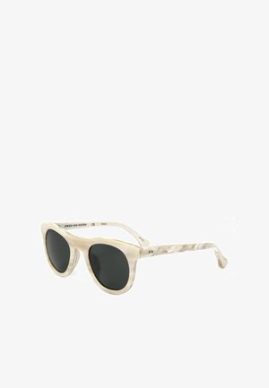 Dries Van Noten, DVN133 - Occhiali da sole - mottled light brown