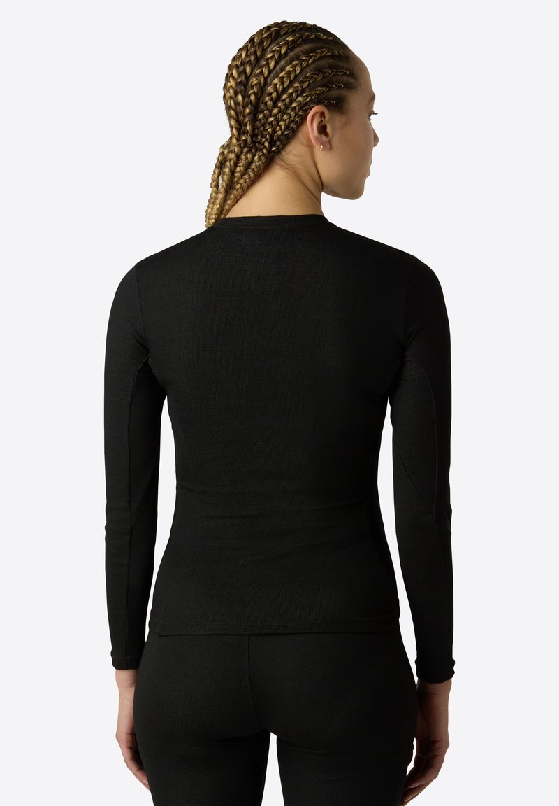 The North Face W EASY L/S CREW NECK - Top s dlouhým rukávem - tnf black