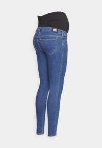 Dr.Denim Preggo LEXY PREGGO - Calças de ganga de corte skinny - pyke plain dark blue
