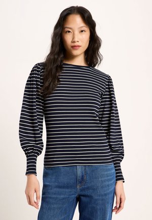 LANIUS, Long sleeved top - midnight off white