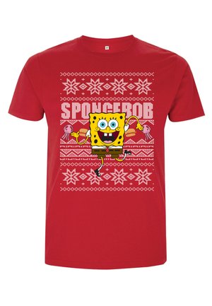 Henry Tiger SPONGEBOB SQUAREPANTS DANCING SPONGE - T-shirt z nadrukiem