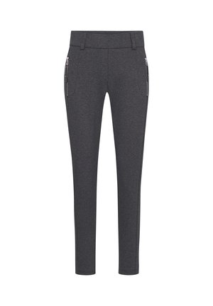 NATINA - Trousers - black/grey graphical