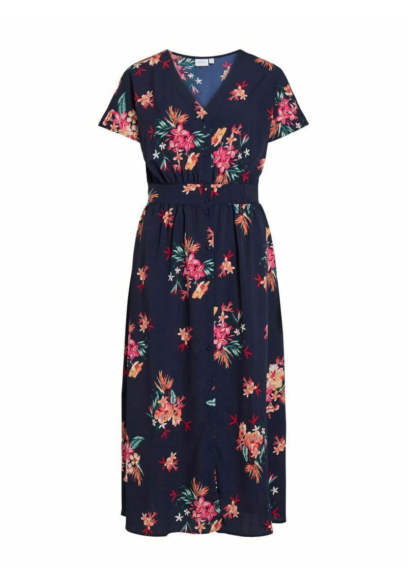 Vila Blousejurk donkerblauw Vila Blousejurk donkerblauw