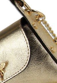 DrachenLeder Handtasche - goldfarben
