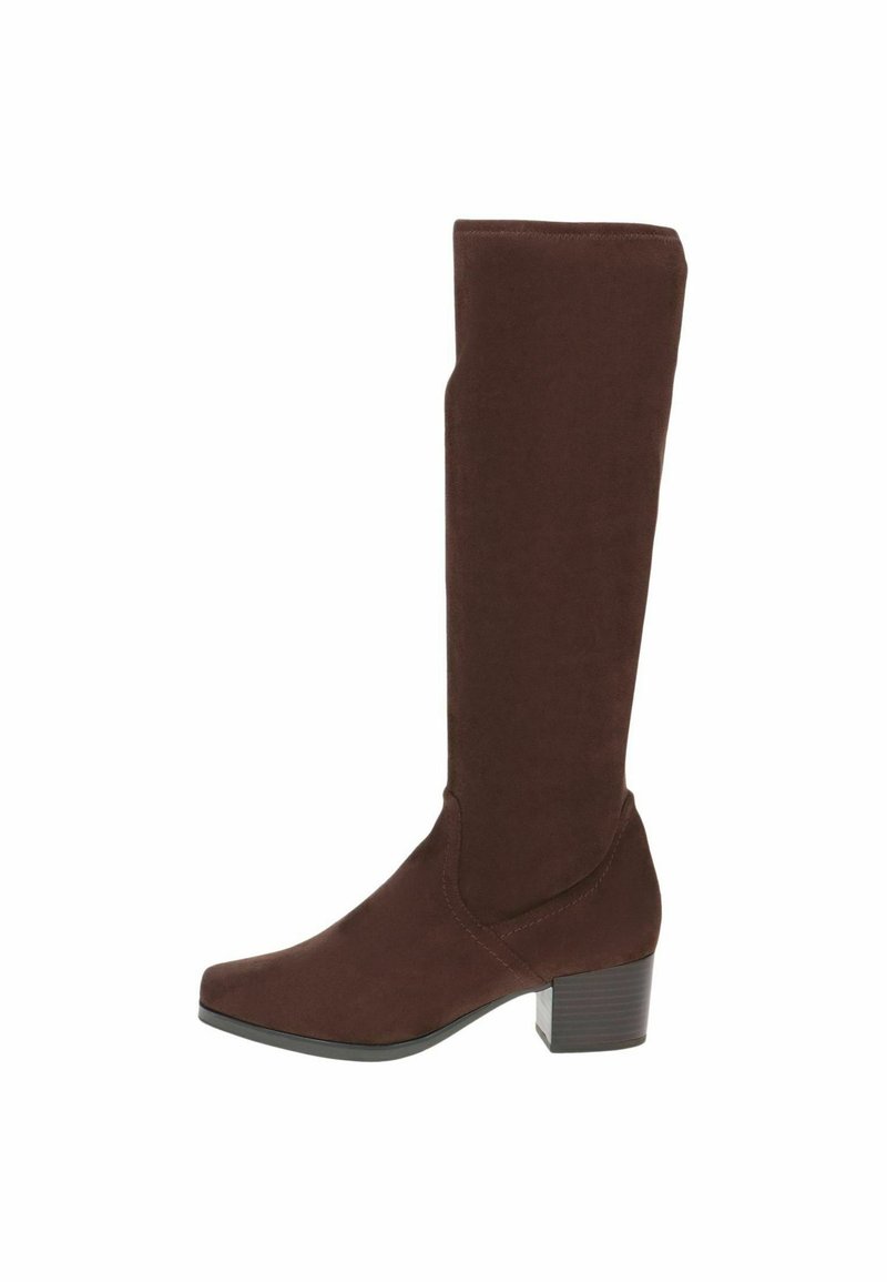 Caprice Botas - dk brn stretch