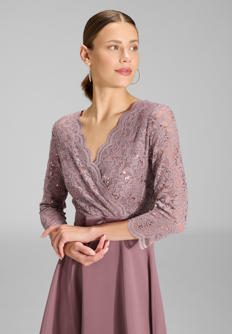 knee length dresses for ladies Riverdale Dress - Mauve main image 0