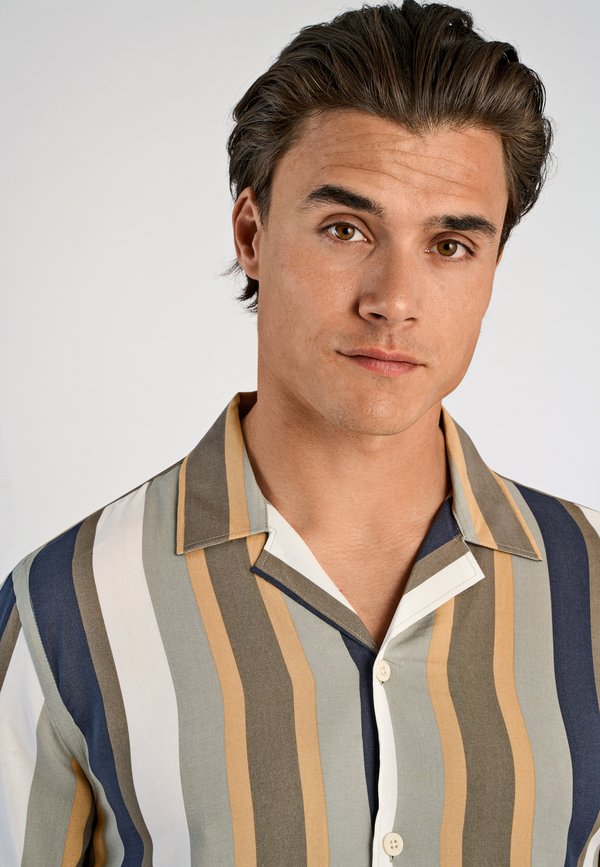 BOLD STRIPE - Shirt - khaki3