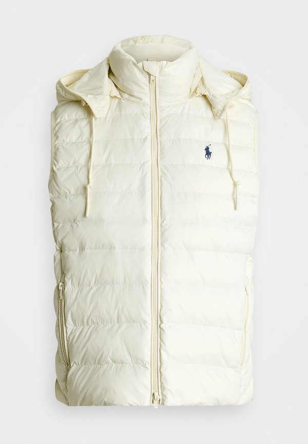 WATER REPELLENT PACKABLE GILET - Waistcoat - estate cream3