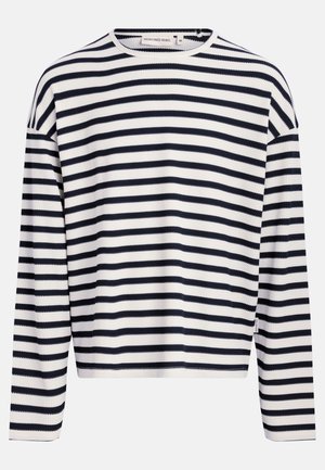 Redefined Rebel, LEWIS OVERSIZED FIT - T-shirt à manches longues - navy blazer
