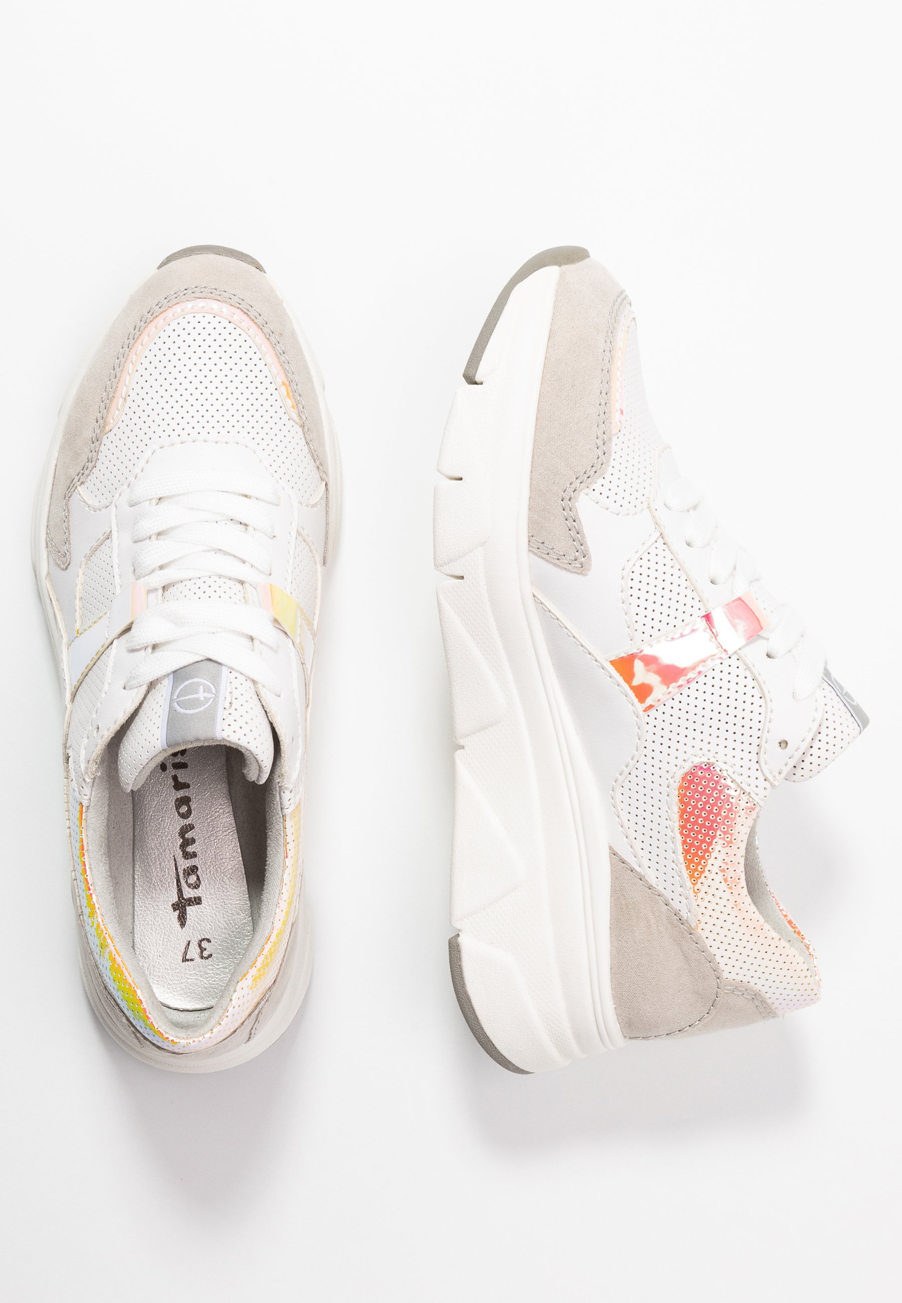 Tamaris Joggesko white Zalando.no Tamaris Joggesko white Zalando.no