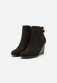 Anna Field Boots à talons - black
