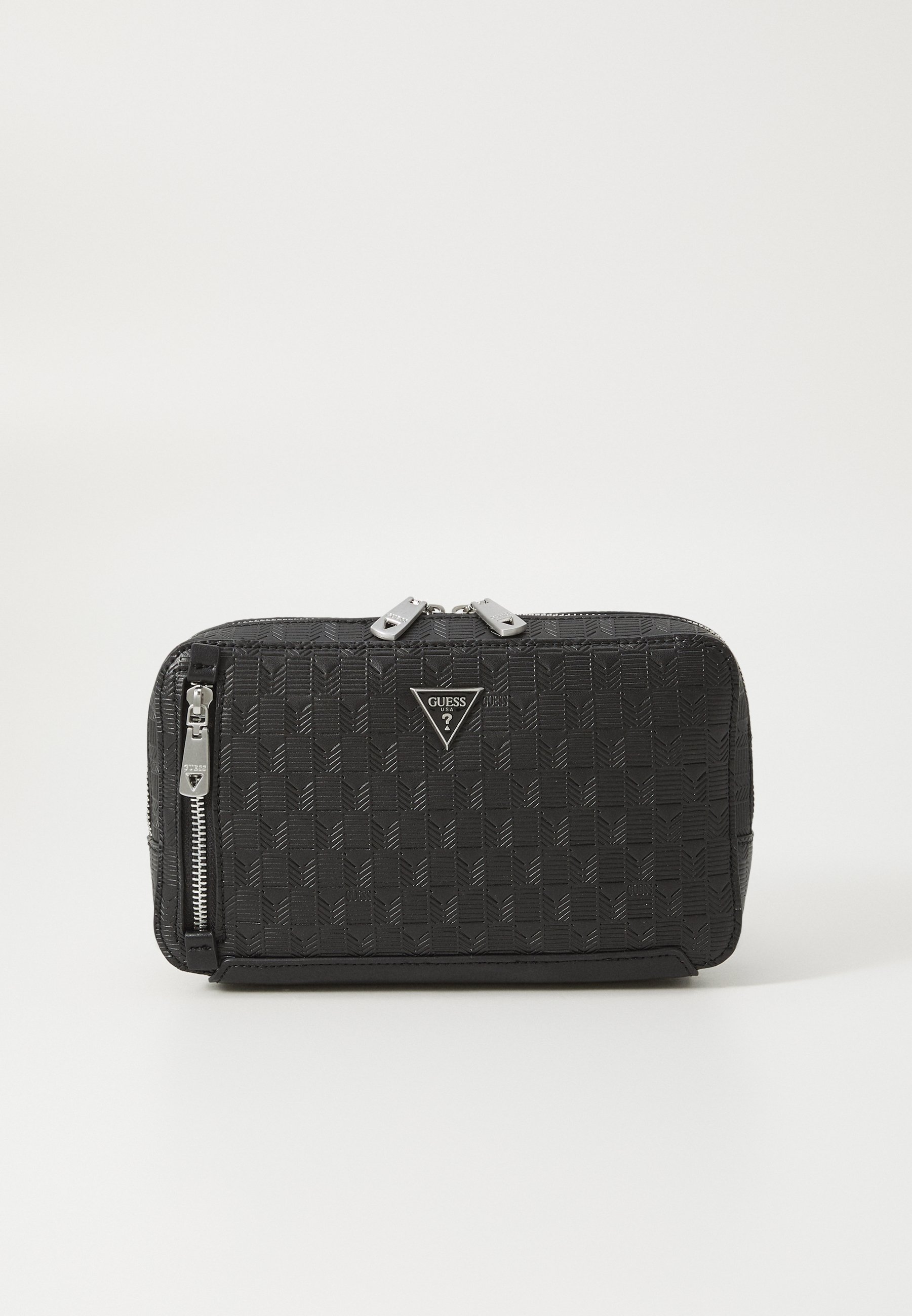 Guess TORINO VERTICAL ZIP - Bum bag - black - Zalando.co.uk