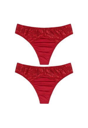 2ER PACK - Perizoma - red