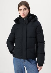 Hollister ALL WEATHER PUFFER Winterjacke black beauty