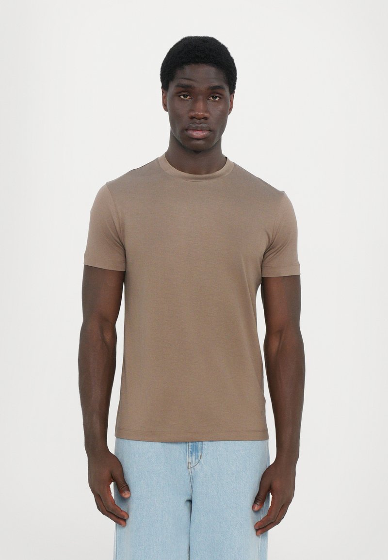 Emporio Armani - T-shirt basique - walnut, Agrandir